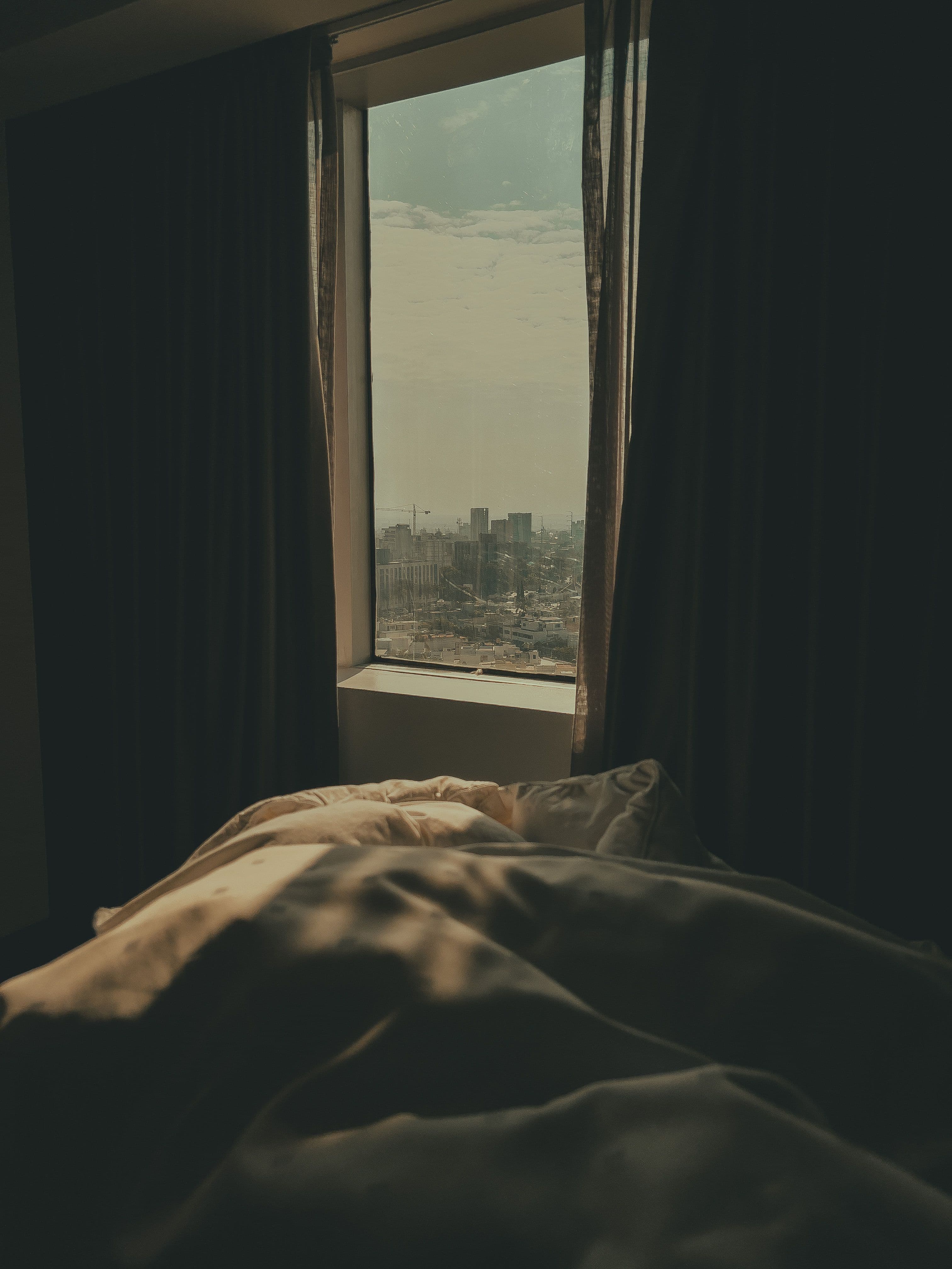 Original: licensed dark bedroom photograph